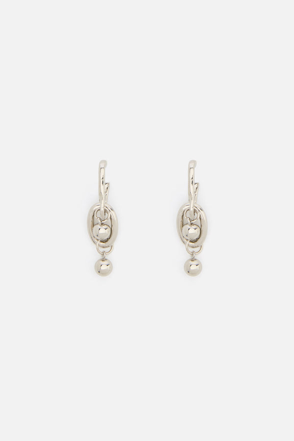 Dangerfield NZ - Chunky Bobble Earrings - silver