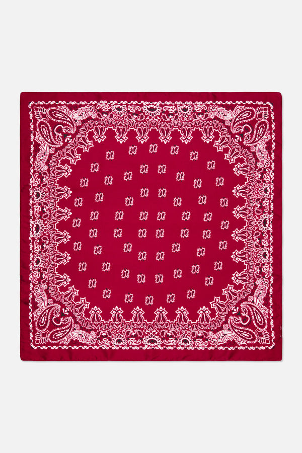 Dangerfield NZ - Satin Bandana Scarf - red