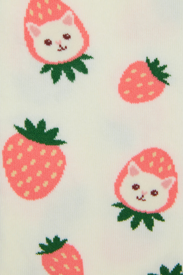 Dangerfield NZ - Kitty Time Socks - cream