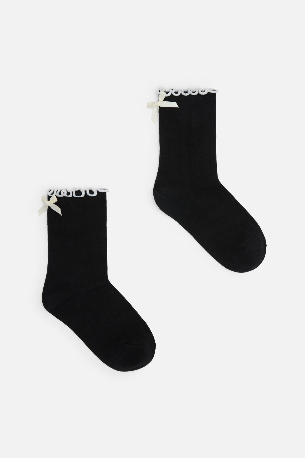Dangerfield NZ - Bow Back Short Sock - black