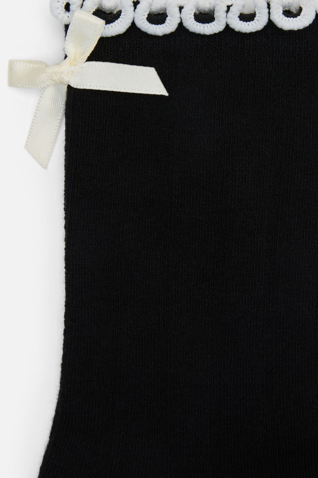 Dangerfield NZ - Bow Back Short Sock - black