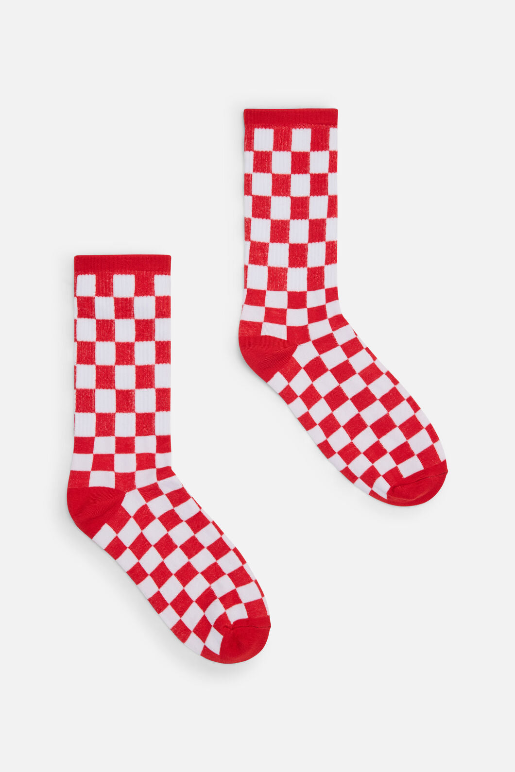Dangerfield NZ - Racing Check Socks - red