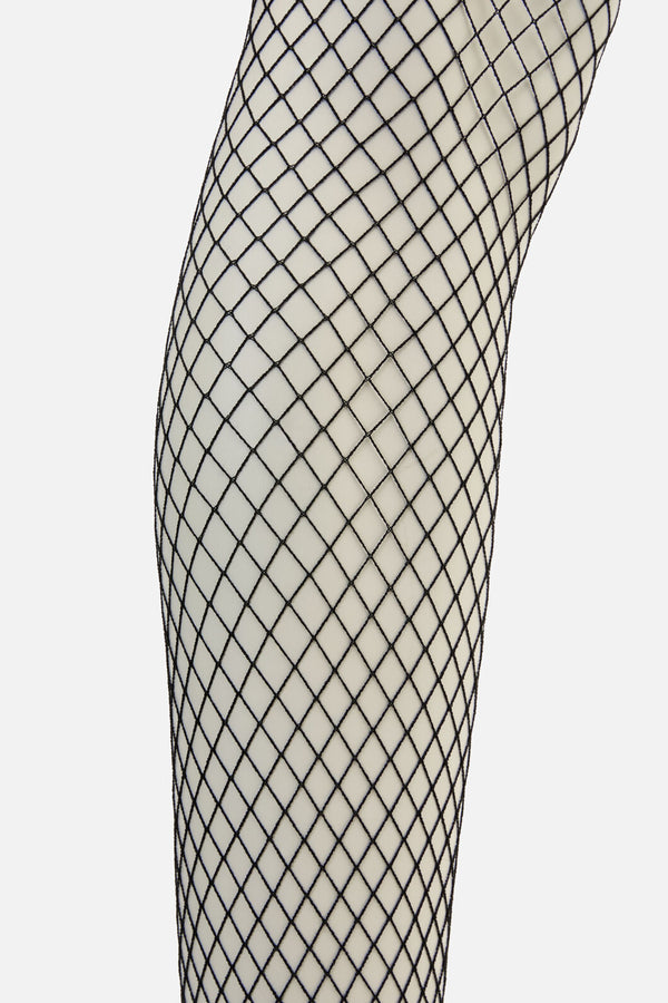 Dangerfield NZ - Black Fishnet Tights - black