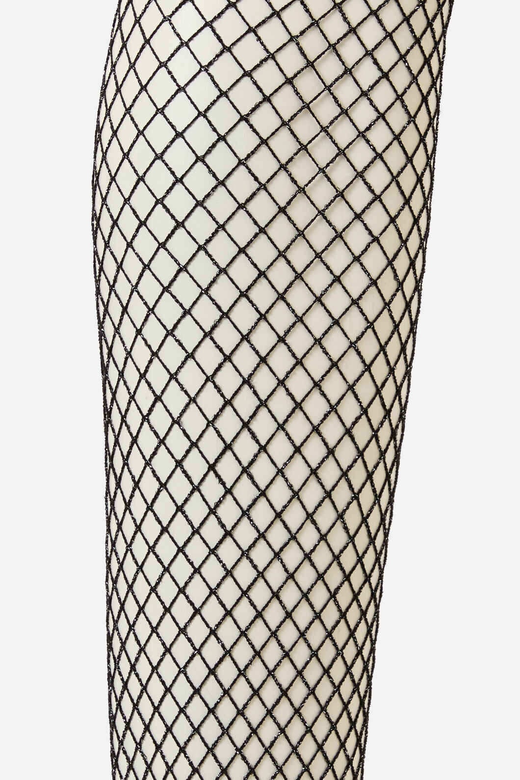Dangerfield NZ - Silver Glitter Fishnets - black