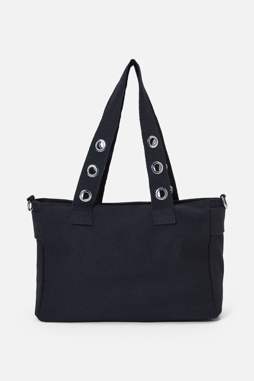 Dangerfield NZ - Canvas Stud Pocket Bag - black