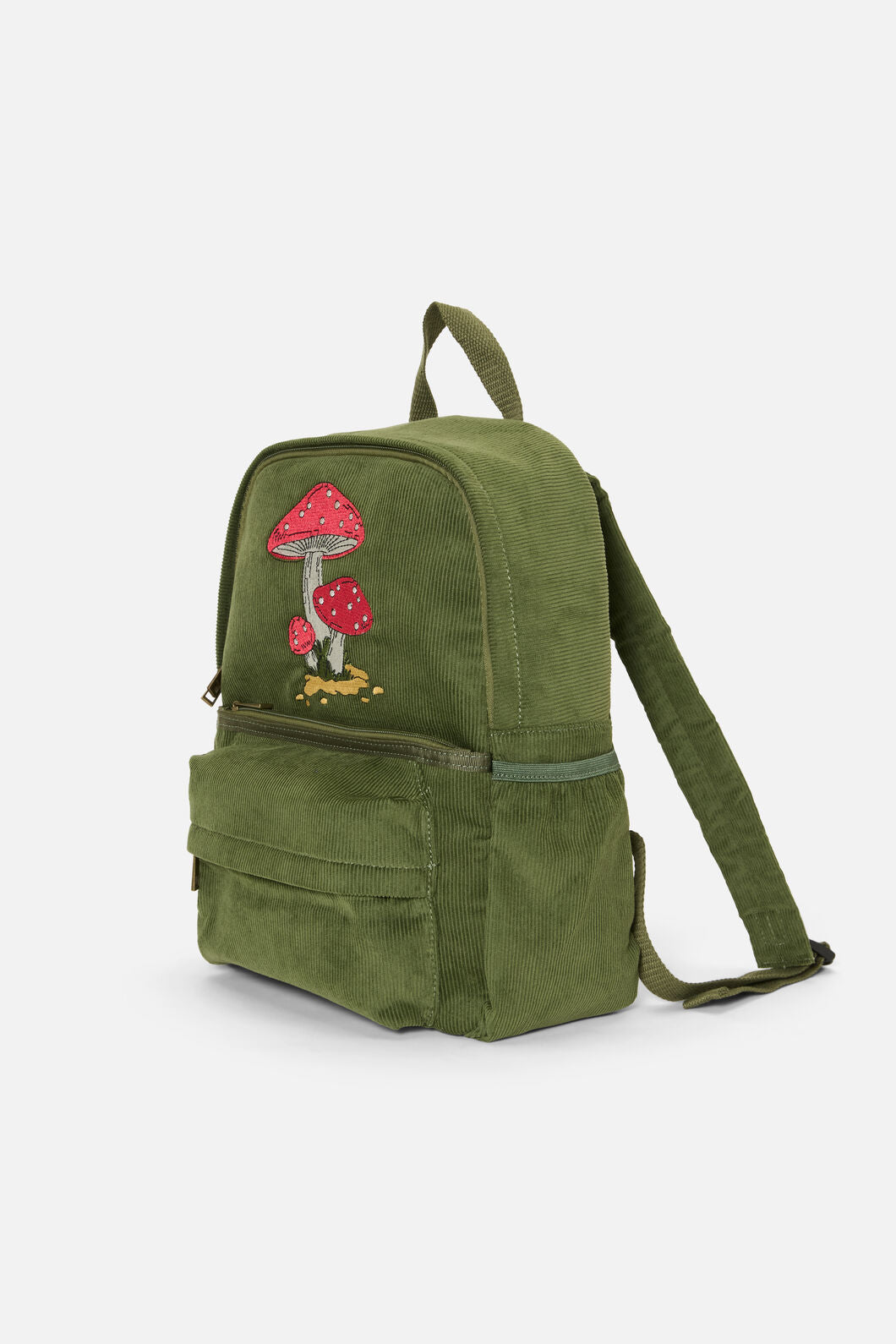 Dangerfield NZ - Toadstool Corduroy Backpack - olive