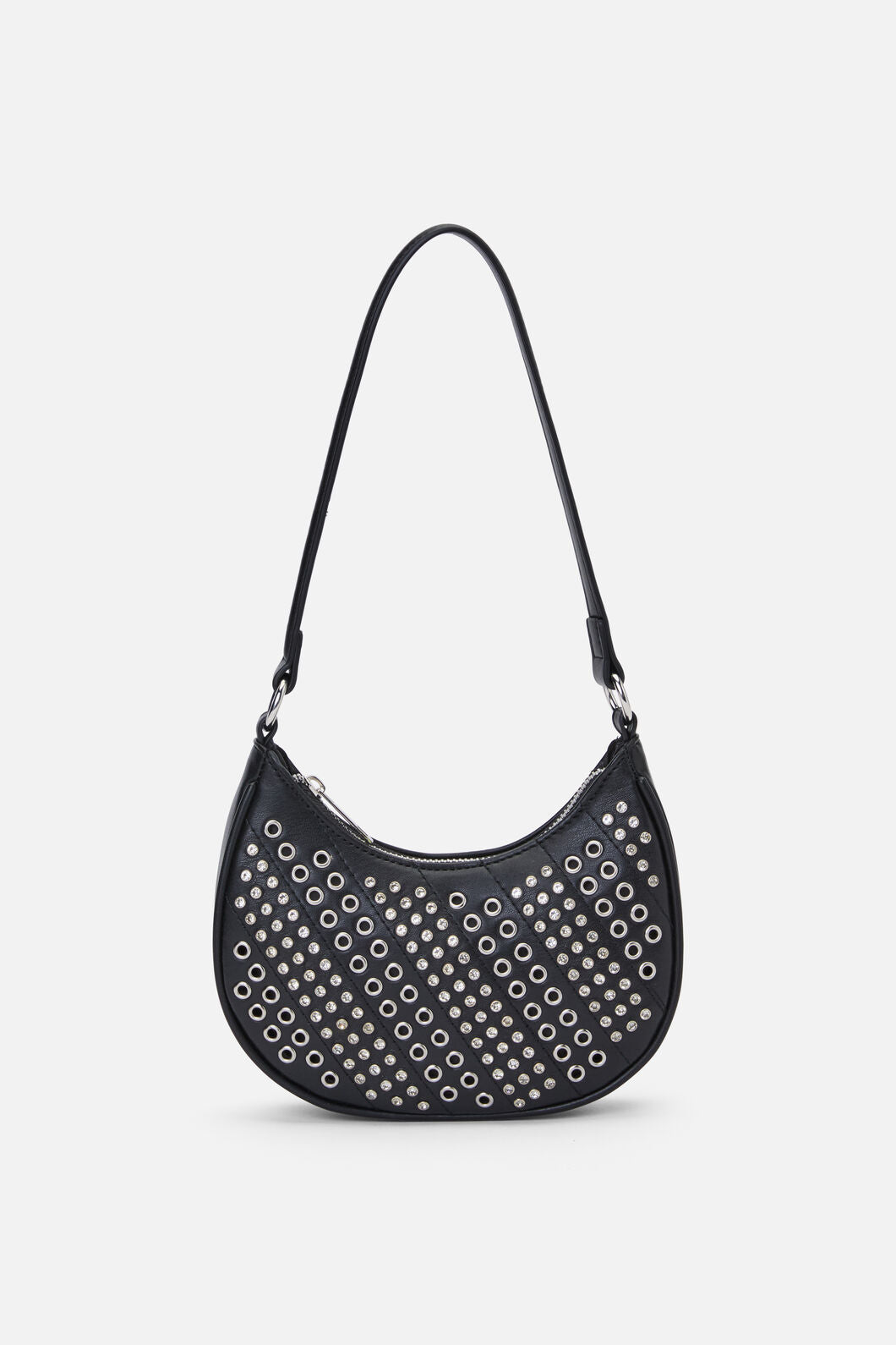 Dangerfield NZ - Eyelet & Sparkle Mini Bag - black