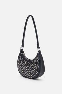 Dangerfield NZ - Eyelet & Sparkle Mini Bag - black
