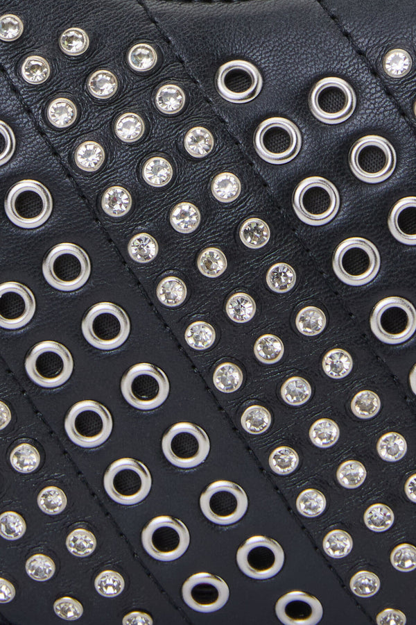 Dangerfield NZ - Eyelet & Sparkle Mini Bag - black