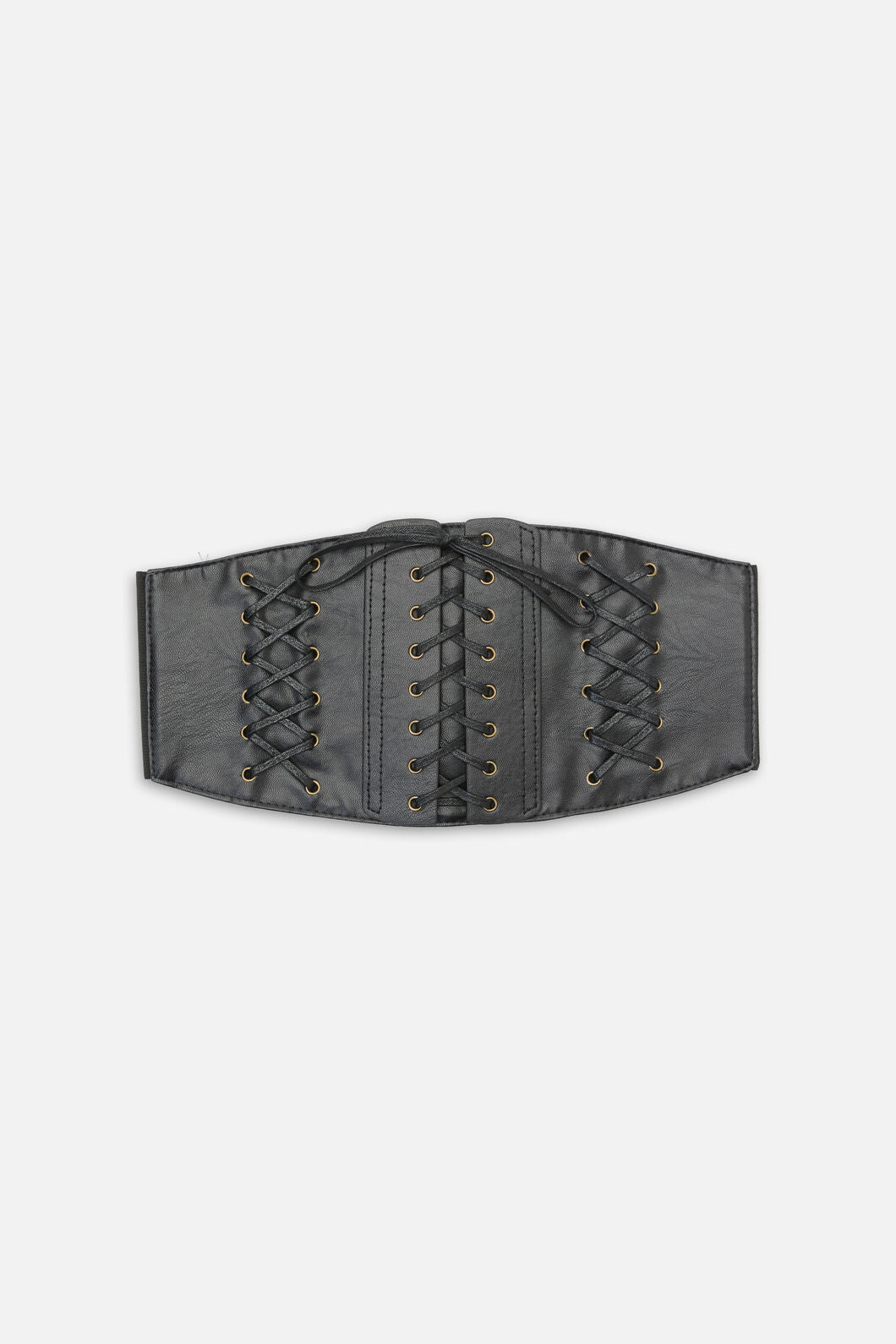 Dangerfield NZ - Corset Lace Up Belt - black