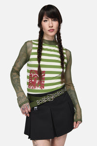 Dangerfield NZ - Nylon Eyelet Belt - olive
