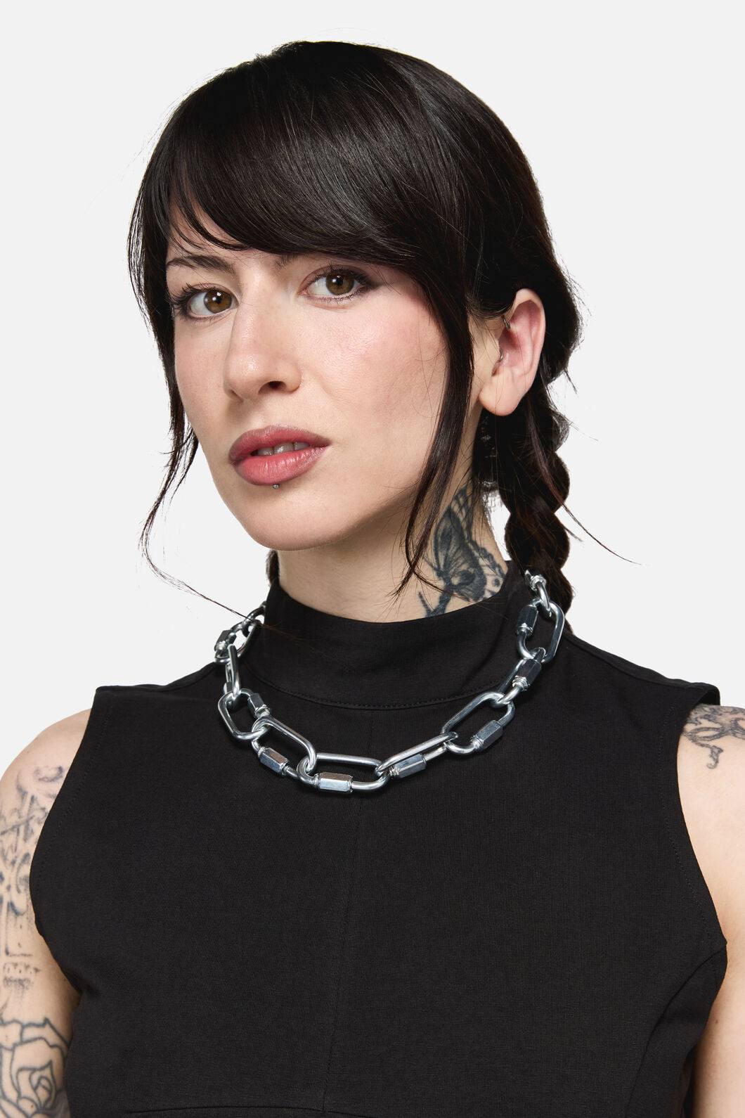 Dangerfield NZ - Super Chunky Chain Choker - silver