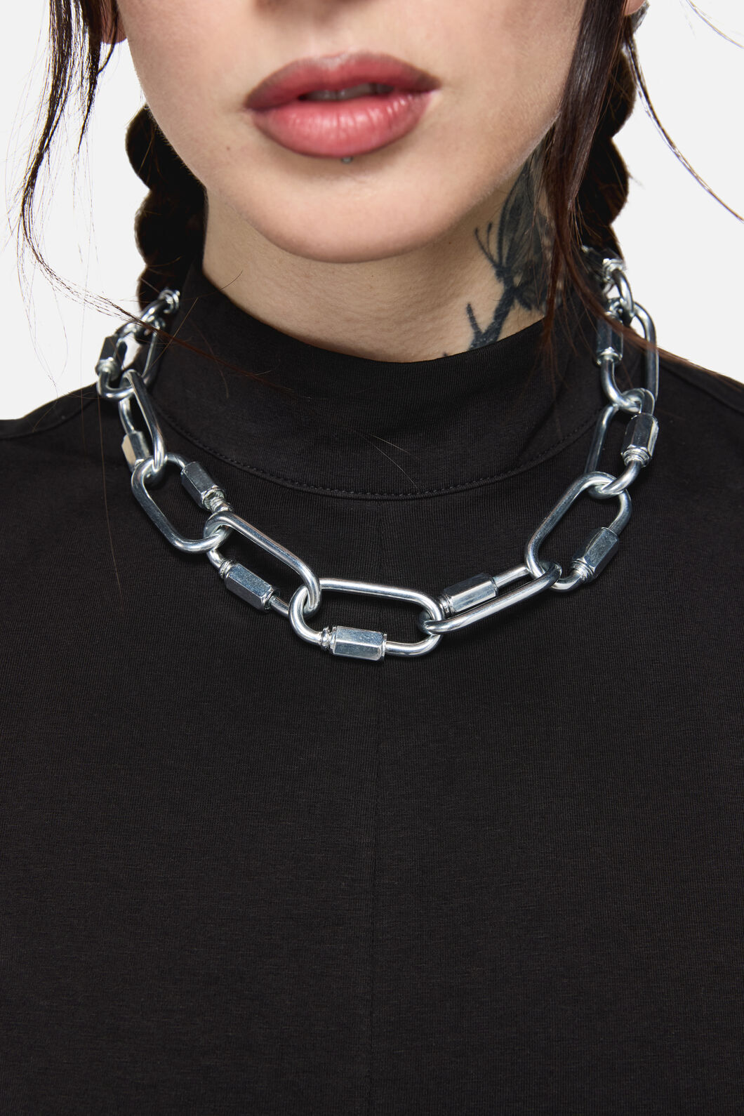 Dangerfield NZ - Super Chunky Chain Choker - silver