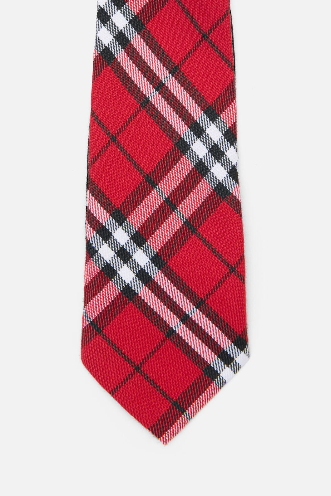 Dangerfield NZ - Tartan Adjustable Neck Tie - red-white
