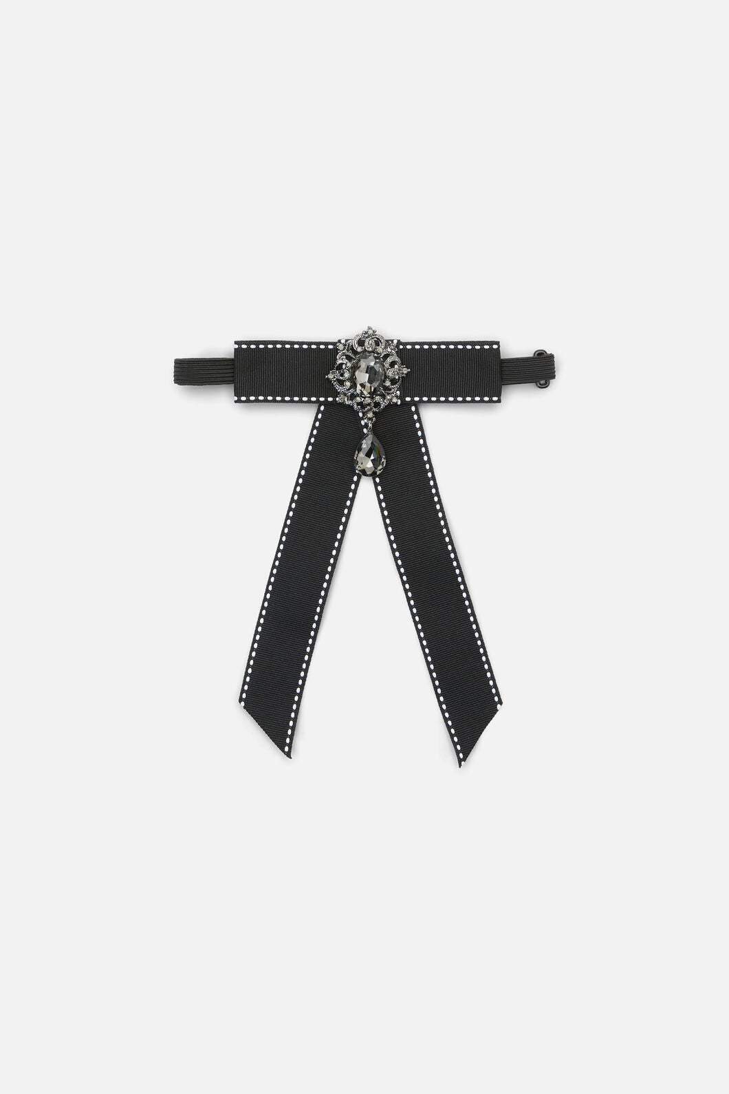 Dangerfield NZ - Adjustable Gothic Bow Tie - black