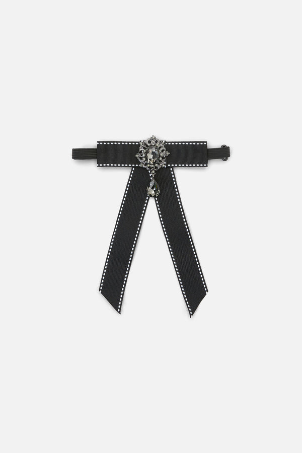 Dangerfield NZ - Adjustable Gothic Bow Tie - black