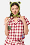 Dangerfield NZ - Frog Knit Headband - green