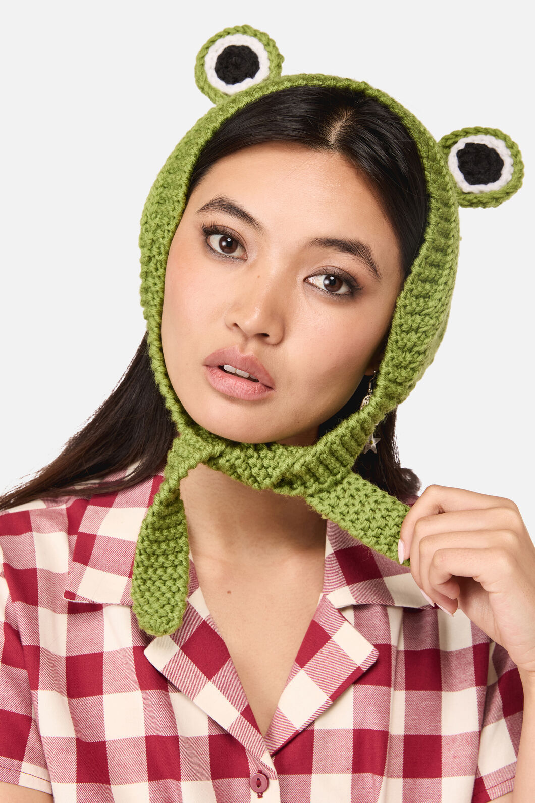 Dangerfield NZ - Frog Knit Headband - green