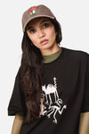 Dangerfield NZ - Toadstool Washed Canvas Cap - chocolate