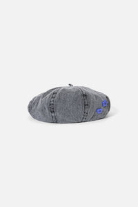 Dangerfield NZ - Whirl Denim Beret - grey