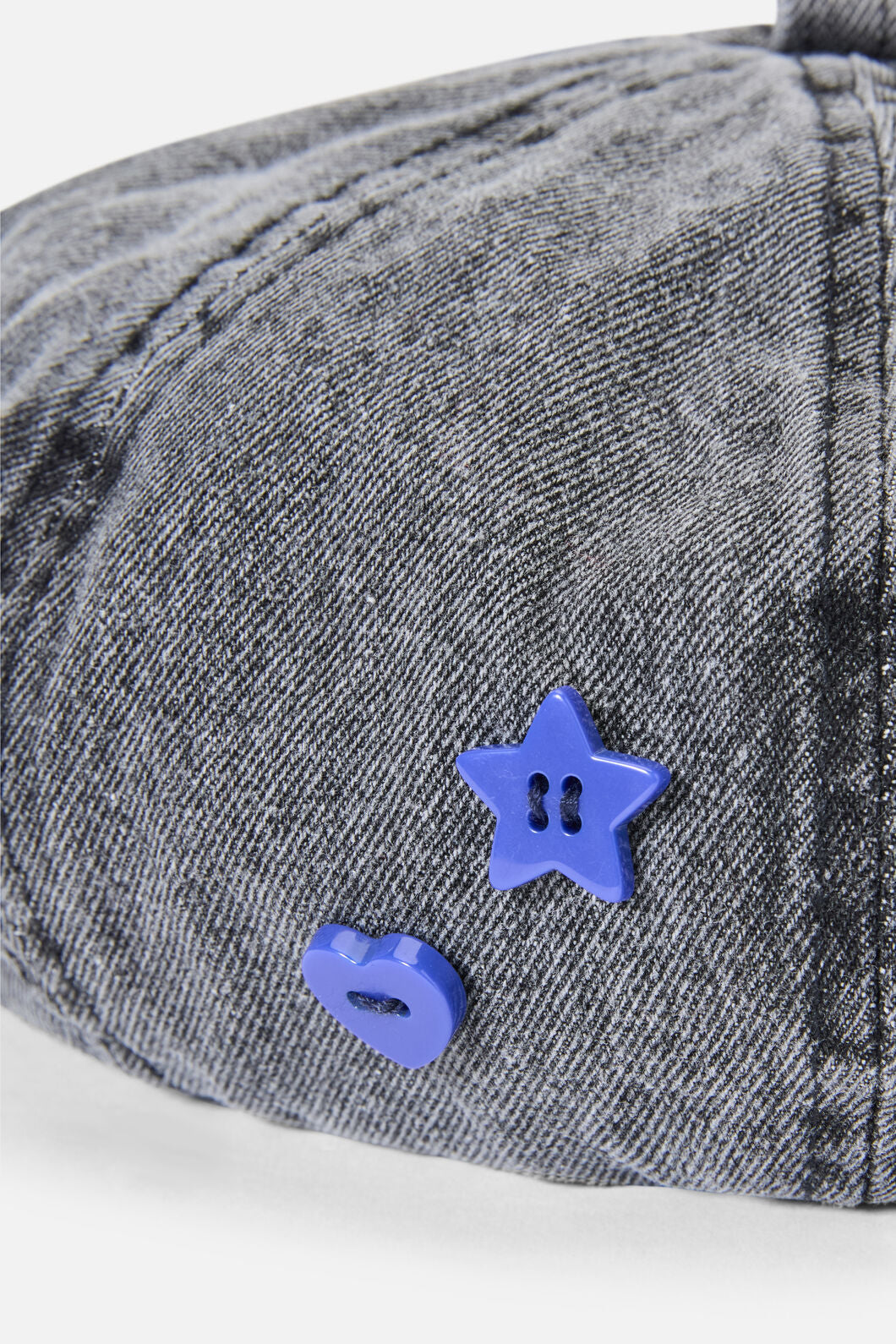 Dangerfield NZ - Whirl Denim Beret - grey