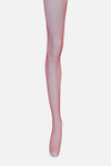 Dangerfield NZ - Red Fishnet Tights - red