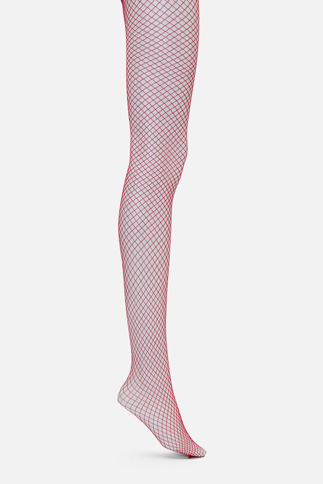 Dangerfield NZ - Red Fishnet Tights - red