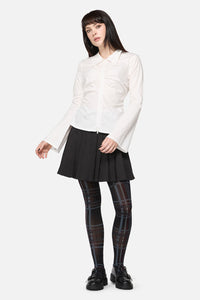 Dangerfield NZ - Black Tartan Tights - black
