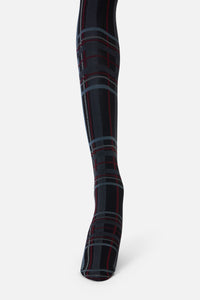 Dangerfield NZ - Black Tartan Tights - black