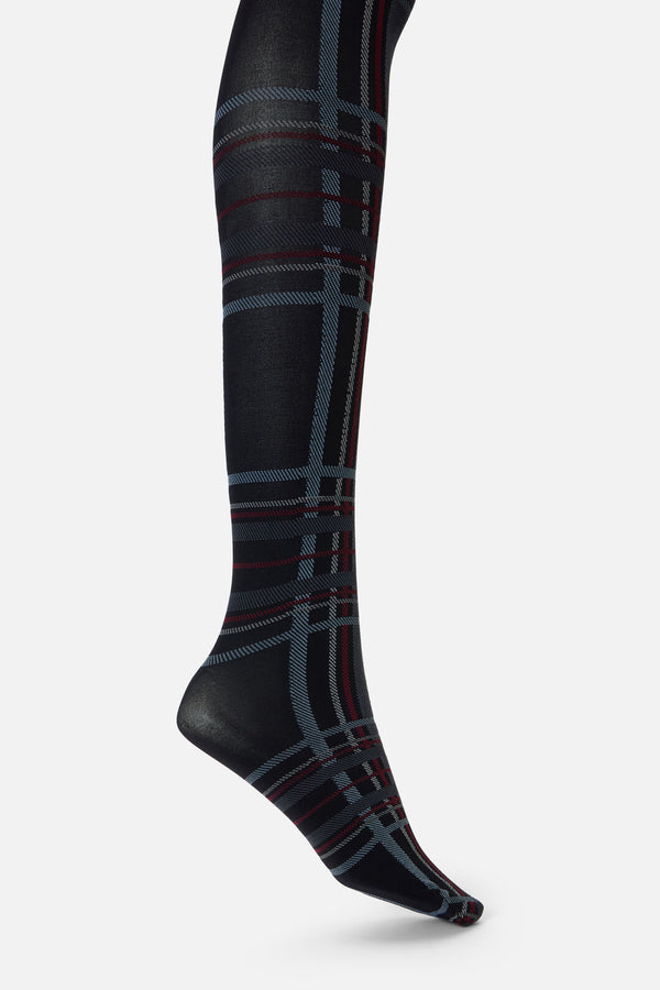 Dangerfield NZ - Black Tartan Tights - black