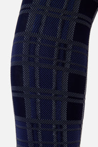 Dangerfield NZ - Navy Tartan Tights - navy