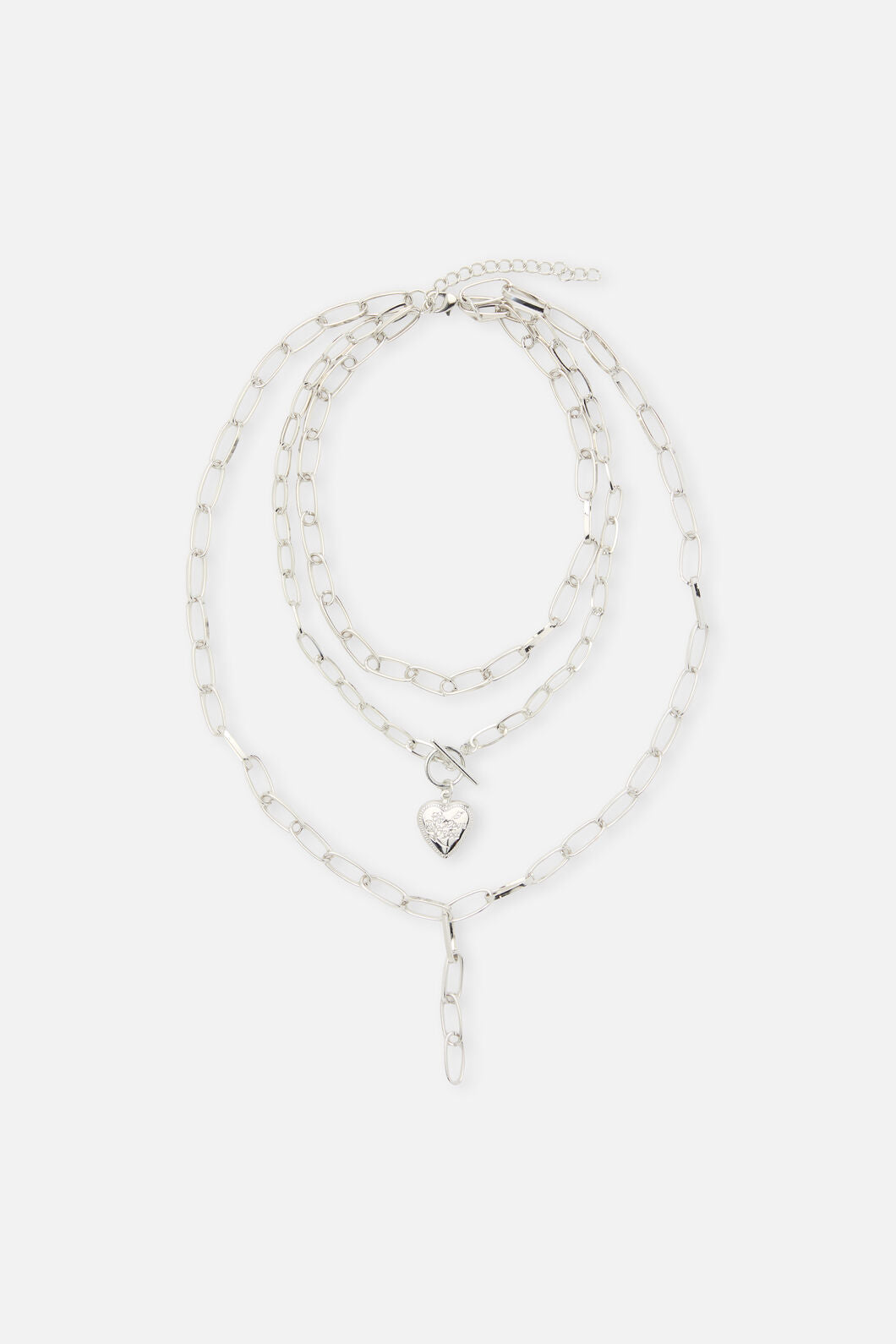 Dangerfield NZ - Layered Necklace - silver