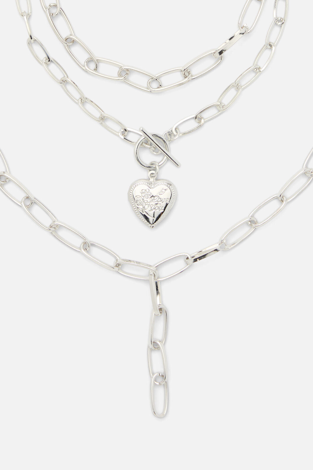 Dangerfield NZ - Layered Necklace - silver