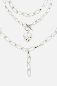 Dangerfield NZ - Layered Necklace - silver