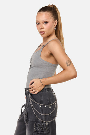 Dangerfield NZ - Stars Triple Jean Chain - silver