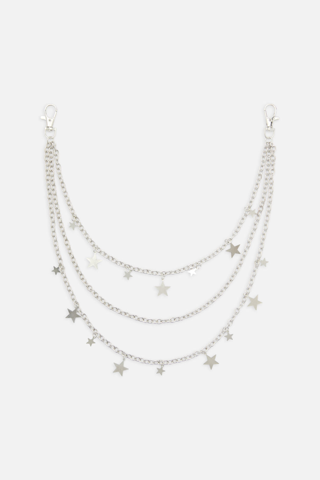 Dangerfield NZ - Stars Triple Jean Chain - silver