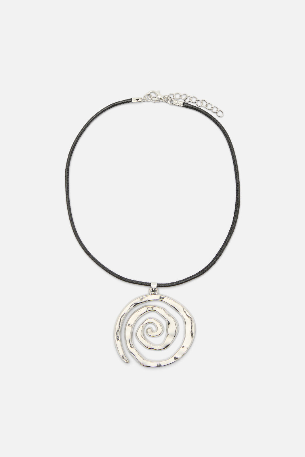 Dangerfield NZ - Statement Whirl Necklace - silver