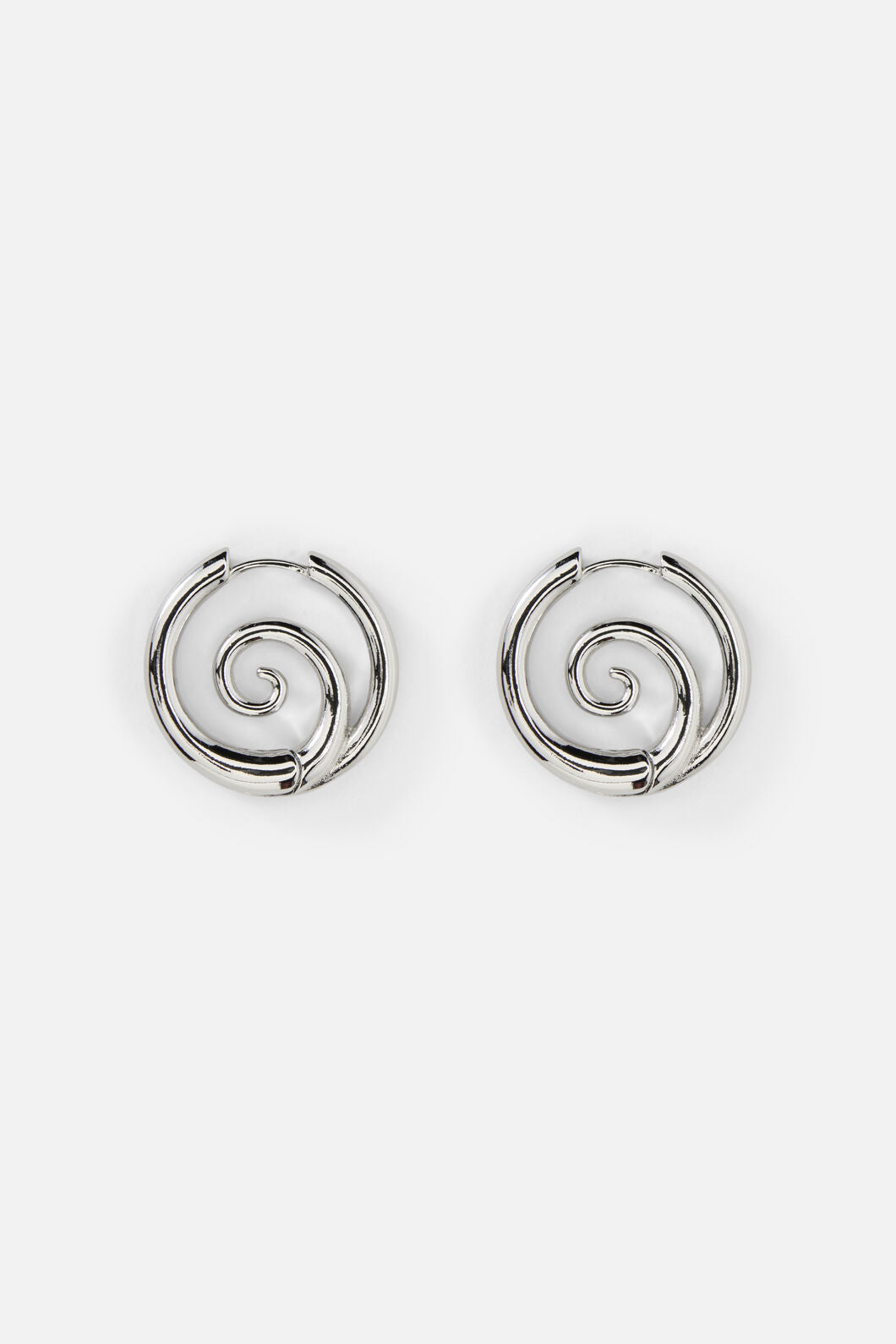 Dangerfield NZ - Silver Whirl Earrings - silver
