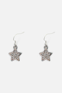 Dangerfield NZ - Whirl Star Earrings - silver