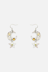 Dangerfield NZ - Stars & Moon Earrings - silver