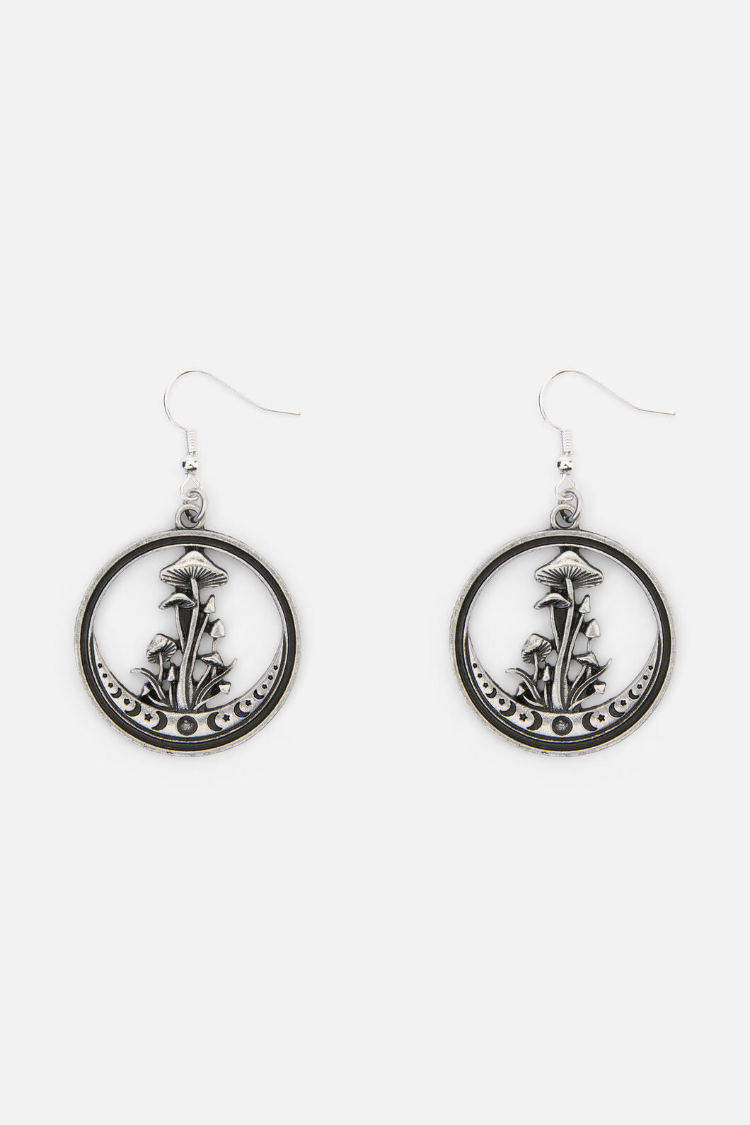 Dangerfield NZ - Forest Toadstool Earrings - silver
