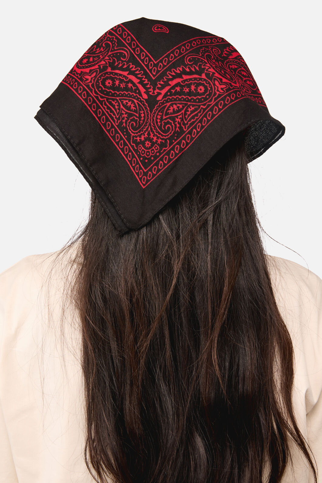 Dangerfield NZ - Border Cotton Bandana - black-red