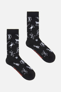 Dangerfield NZ - Demons Goth Sock - black