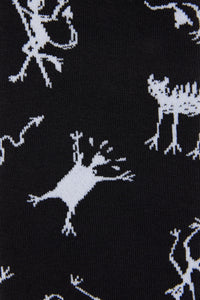 Dangerfield NZ - Demons Goth Sock - black