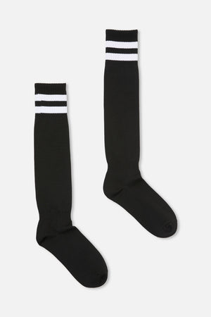 Dangerfield NZ - Triple Stripe Knee Sock - black