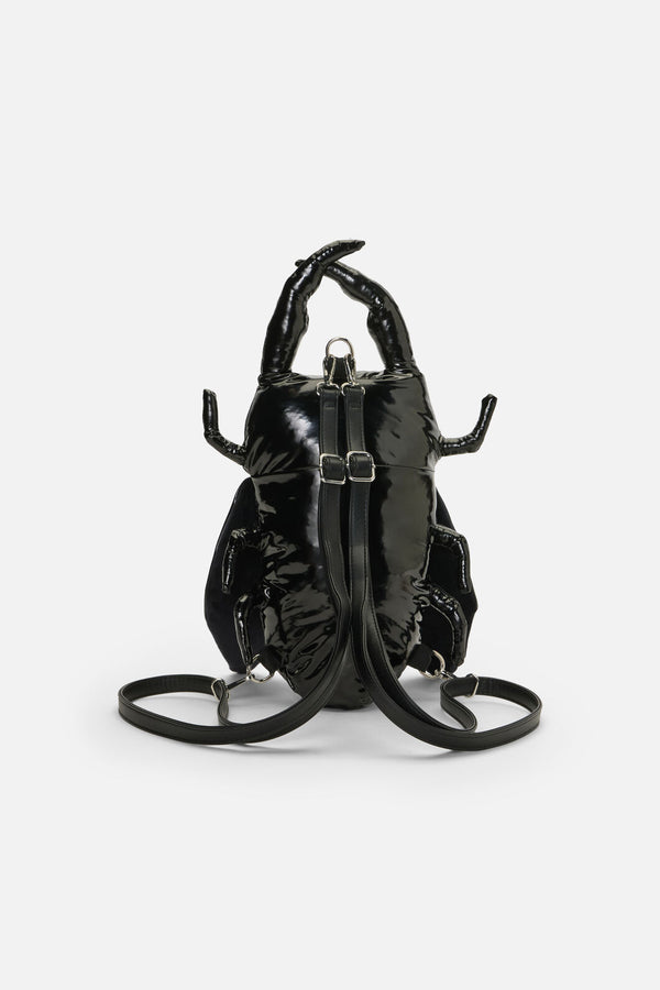 Dangerfield NZ - Black Stag Beetle Backpack - black
