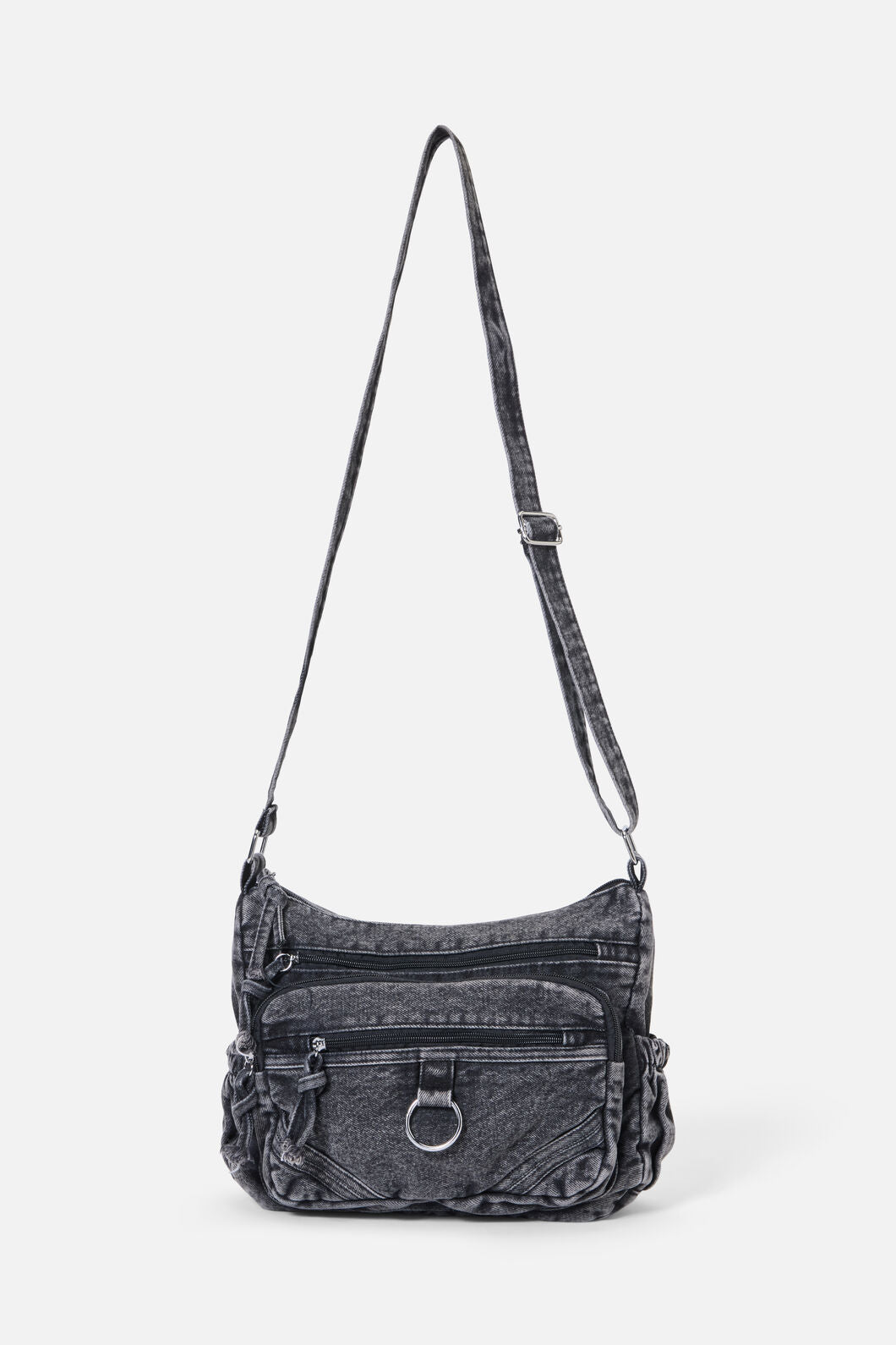 Dangerfield NZ - Washed Grey Denim Bag - grey