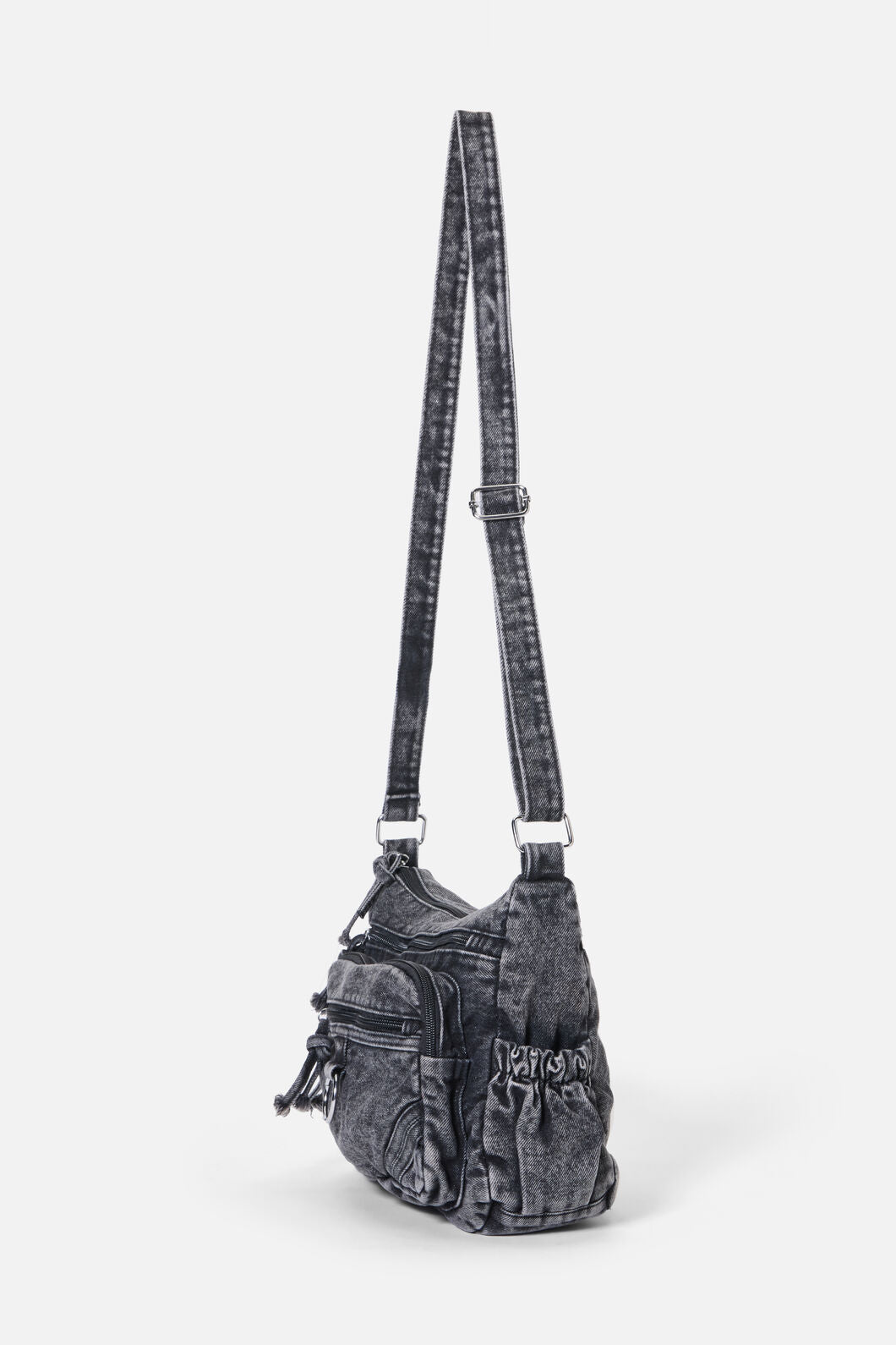 Dangerfield NZ - Washed Grey Denim Bag - grey