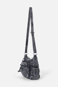 Dangerfield NZ - Washed Grey Denim Bag - grey