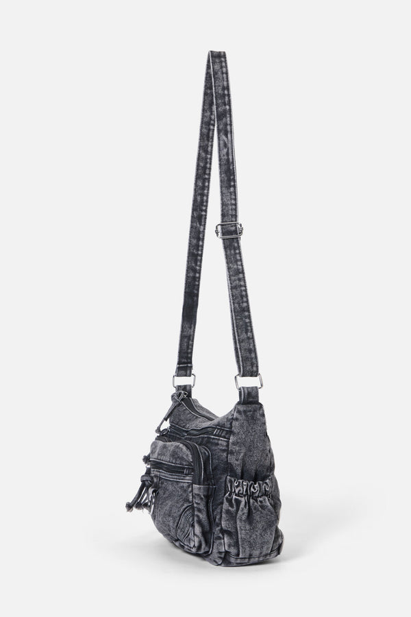 Dangerfield NZ - Washed Grey Denim Bag - grey